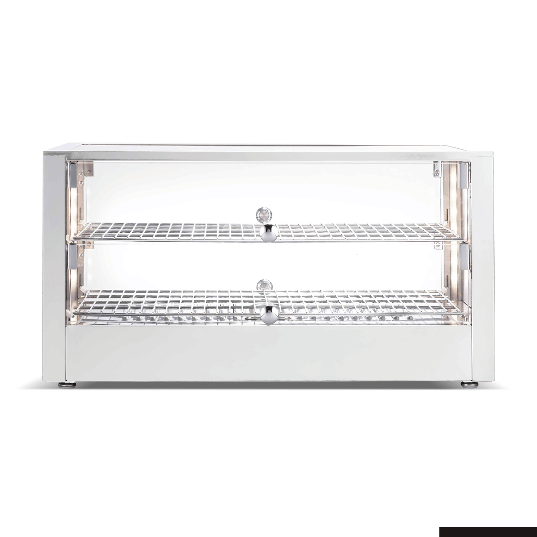 Bonvue 80L S/S 2 Level Hot Square Display with LED HSW-80L, image 2