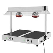 Apuro Food warmer with Gantry - 2 x GN 1/1