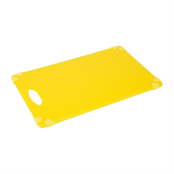 Hygiplas Commercial Grip Chopping Board Blue- 458x306x12mm