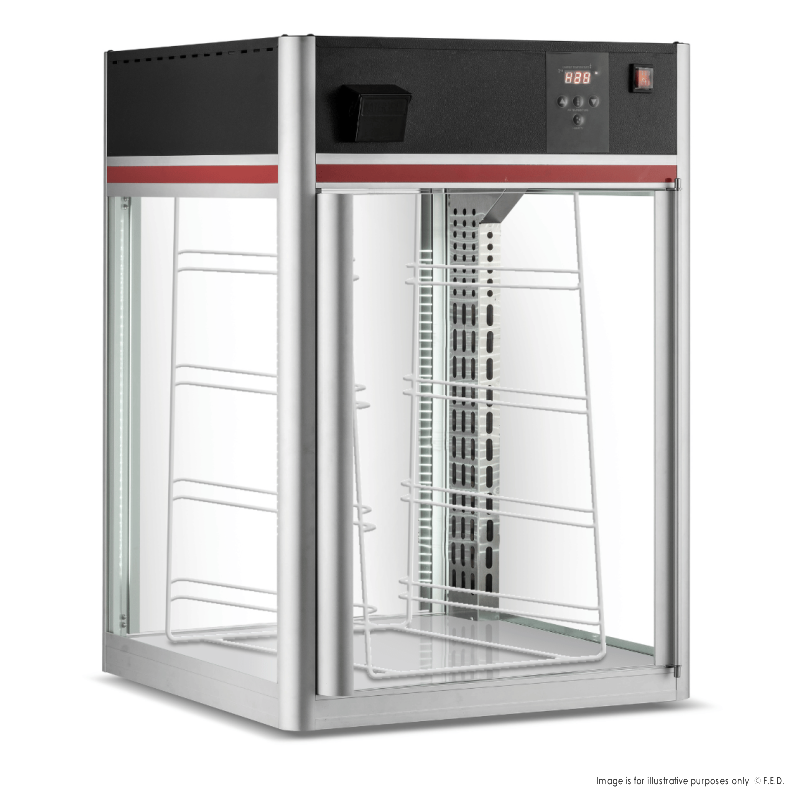 Bonvue 158L 30-90? 4 Level Hot Square Benchtop Display HWD-158