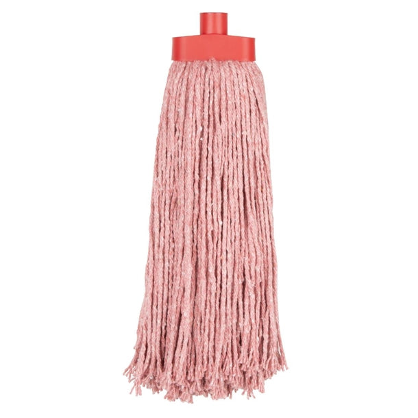 Jantex Prairie Kentucky PY Yarn Socket Mop Red 450gm 16oz - Hospitality Connect