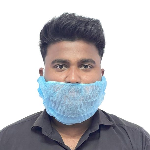 Hygiplas Beard Snood - Blue (Pack 50)