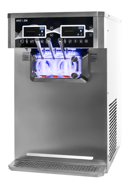 BRULLEN i26 PRO Twin System Two Flavour + Twist / Gravity Feed / Pausterise - Hospitality Connect