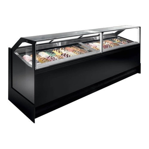 ALBA SQUARED 16 Pan Gelato Showcase - Hospitality Connect