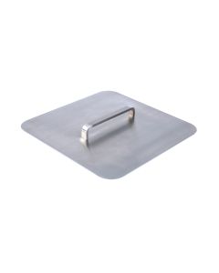 3Monkeez ice well with lid, 410mm square, twin skin polyurethane construction, 304 stainless steel, 25mm outlet, suitable for ice storage.