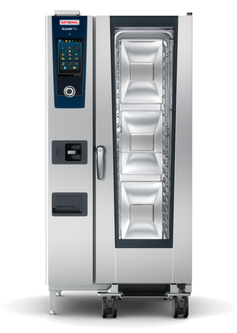 RATIONAL iCombi Pro - 20-1x1 GN Tray Gas - 168MJ - 1NAC 240V - Hospitality Connect