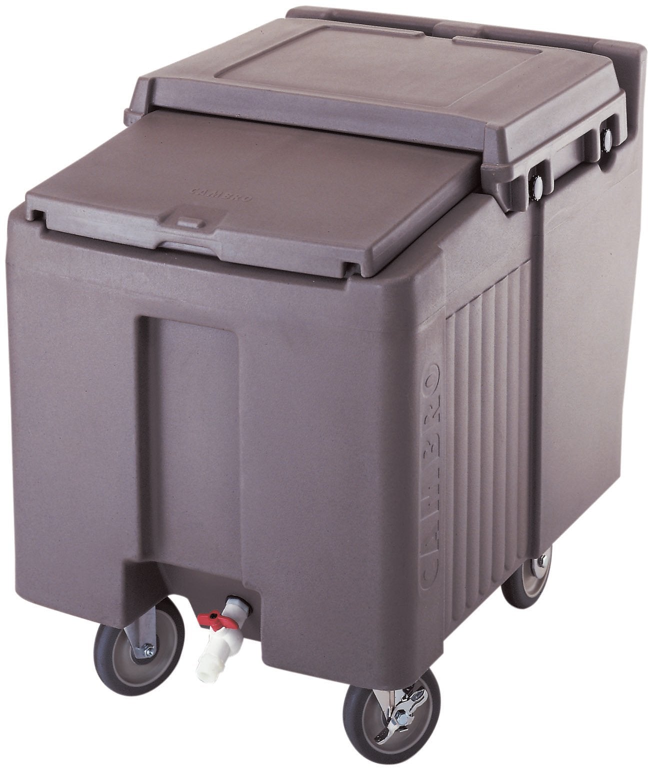 CAMBRO Ice Caddy Sliding Lid 57kg Capacity Black