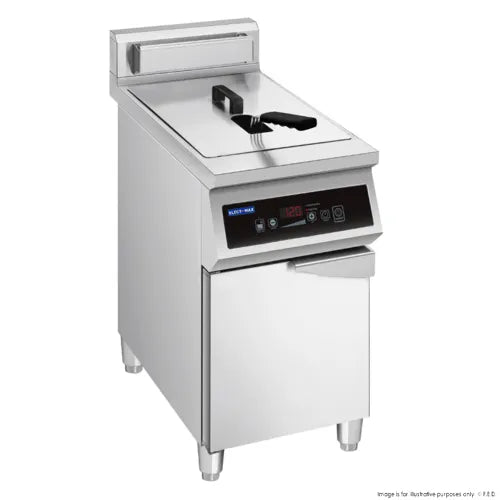 Electmax 700 Series Induction Single Fryer with Splashback IFS7-30L - Hospitality Connect