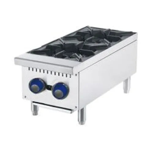 Cookrite 2 Burner CookTop Bench ATHP-12-2 - Hospitality Connect