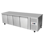 Atosa UNDERBENCH FOUR DOOR COOLING FRIDGE TABLE 2230 MM EPF3442 - Hospitality Connect
