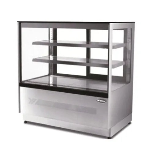 Atosa UPRIGHT SQUARE CAKE SHOWCASE 1200 MM FRIDGE DF127F - Hospitality Connect