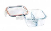 WILTSHIRE SQU GLASS CONTAINER 2DIV 500ml - Hospitality Connect