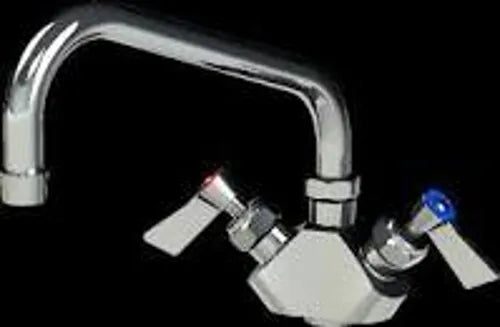 GLOBAL Stainless Steel tap Dual Hob Deck Mount GS03G3012S - Hospitality Connect