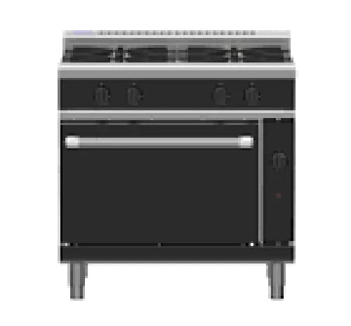 Waldorf Bold RNB8910G - 900mm Gas Range Static Oven - Hospitality Connect