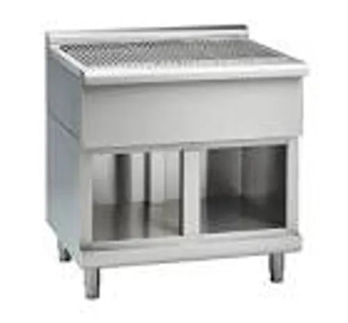 Waldorf 800 Series SFL8900-CB - 900mm Solid Fuel Grill - Low Back Version - Cabinet Base - Hospitality Connect