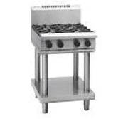 Waldorf 800 Series RNL8406G-LS - 600mm Gas Cooktop Low Back Version – Leg Stand - Hospitality Connect
