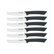 SCANPAN Steak Knife Set 10cm Black - Hospitality Connect