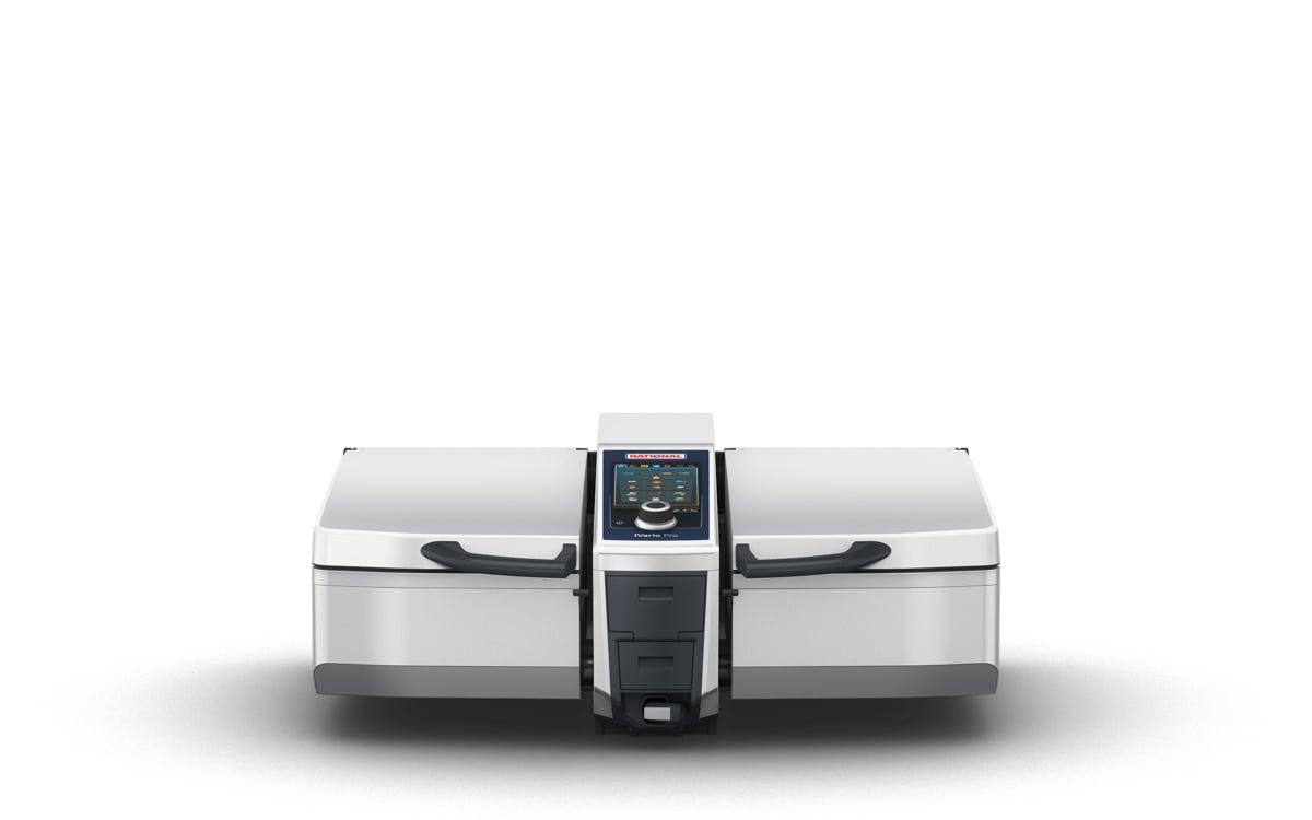 RATIONAL iVario Pro 2-S 2x25 Litre - 90mm plastic feet RCD Socket Ethernet and Pressure - Hospitality Connect