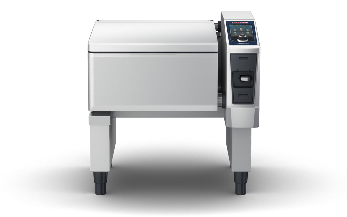 RATIONAL iVario Pro L 100 Litre Substructure 150mm plastic feet RCD Socket Ethernet and Pressure - Hospitality Connect