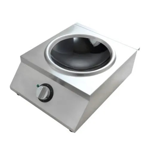 Benchstar Stainless Steel Induction Wok w LED Display IW350 - Hospitality Connect