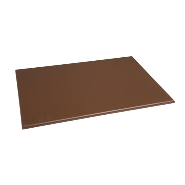Hygiplas High Density Chopping Board Brown - 600x450x12mm