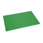 Hygiplas Extra Thick Low Density Chopping Board Green - 600x450x20mm