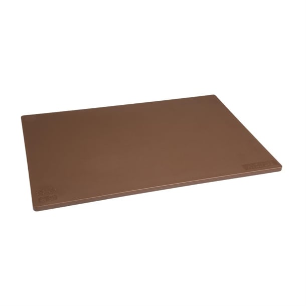 Hygiplas Low Density Chopping Board Brown - 305x229x12mm