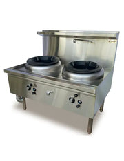 Cookrite Double Duck Burner Wok. 160MJ Heat Out Put Measurement is 1200x900x1180Come in LP and Natural Gas - Hospitality Connect