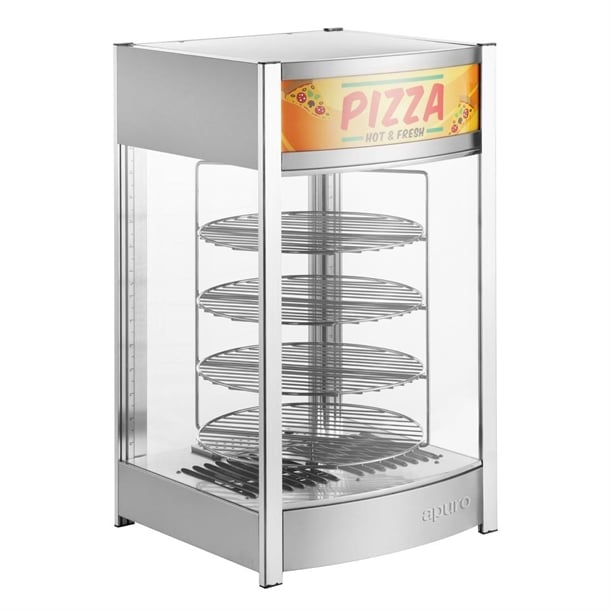 Apuro Heated Pizza Display Merchandiser