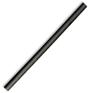 BIOPAK 10mm Jumbo Black BioStraw 2500 Units - Hospitality Connect