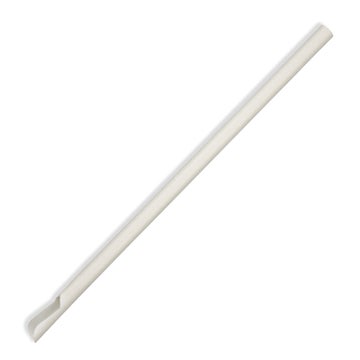 Biopak 8mm Individually Wrapped Spoon Straw 3000 units - Hospitality Connect