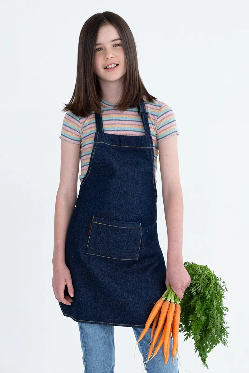 Aussie Chef Kids Apron Navy