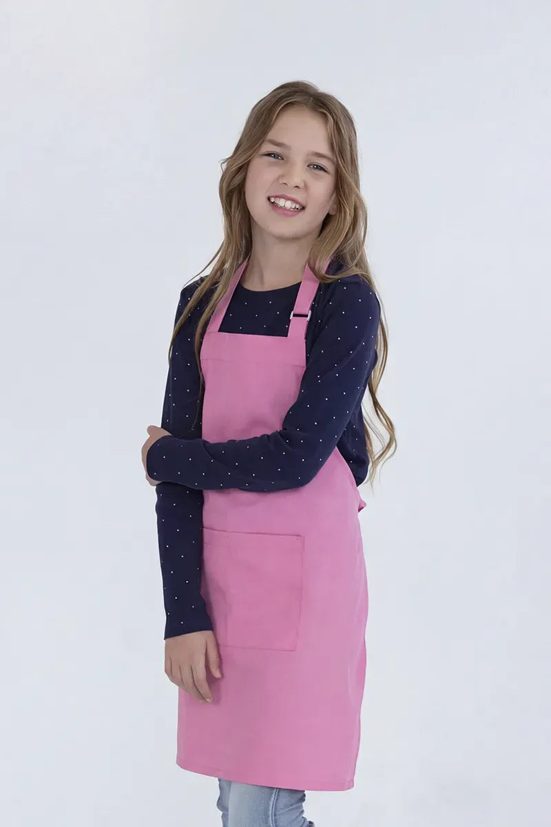 Aussie Chef Kids Apron Pink