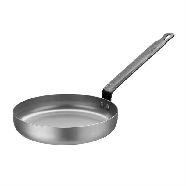 Vogue Carbon Steel Omelette Pan - 254mm 10" - Hospitality Connect