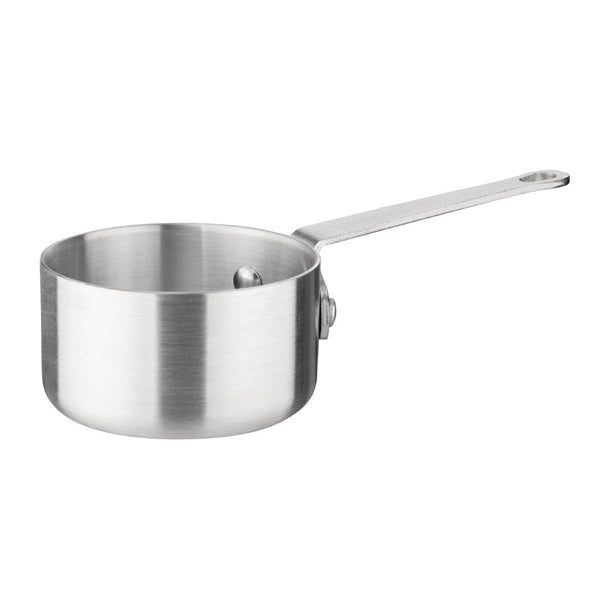 Vogue Saucepan Aluminium - 120mm 3/41Ltr 23fl oz - Hospitality Connect