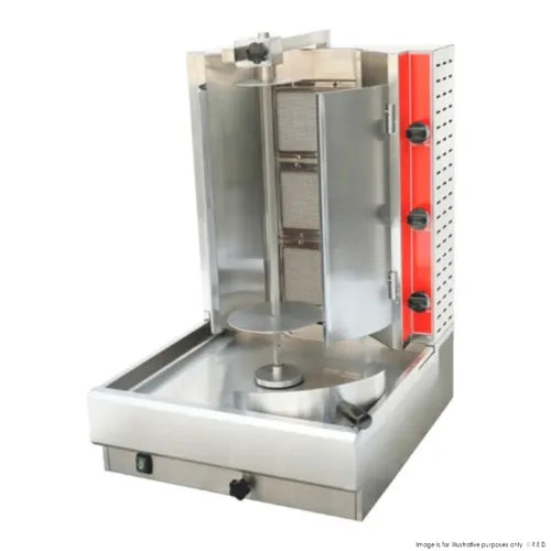 GasMax Semi-automatic 3 Burner NG Kebab Machine – KB-3 - Hospitality Connect