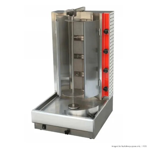 GasMax Semi-automatic 4 Burner Kebab Machine – KB-4 - Hospitality Connect