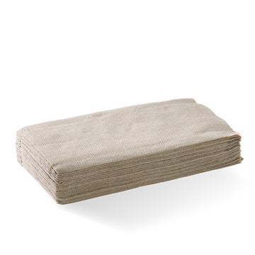 Biopak Single Saver 1-Ply Quilted Natural BioDispenser Napkin 6000UNITS