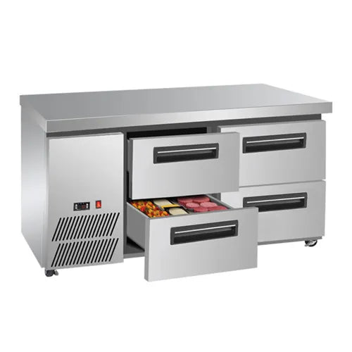 Thermaster Four drawer Lowboy Fridge LBC125. - Hospitality Connect