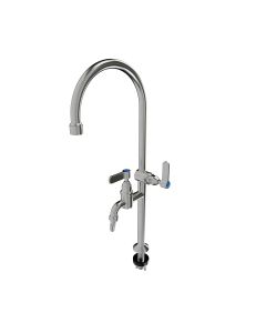 3Monkeez Guardian-S/S Type 8 lab tap with V/R aerator, lever handle, 1/2" BSP inlet, stainless steel construction, vandal-resistant.