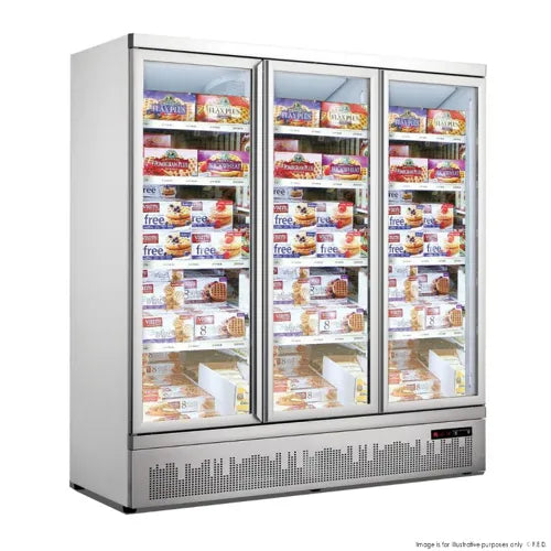 Thermaster Triple Door Supermarket Freezer - LG-1500GBMF. - Hospitality Connect