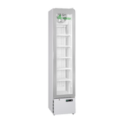 Thermaster SlimFit 165L Single Glass Door Display Freezer - LG165FZ