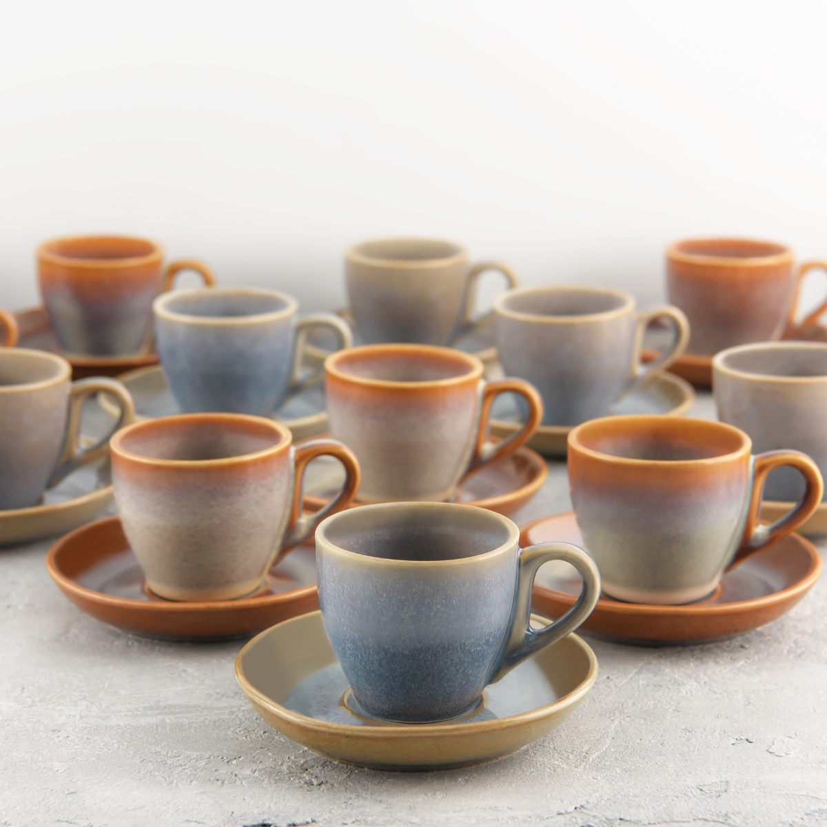 BREW-AZURE BLUE SAUCER TO SUIT BW8030/8035 Box of 6 - Hospitality Connect
