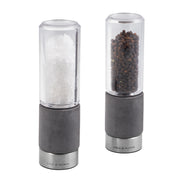 Cole & Mason Regent concrete gift set featuring a salt and pepper grinder with a modern, textured concrete finish.