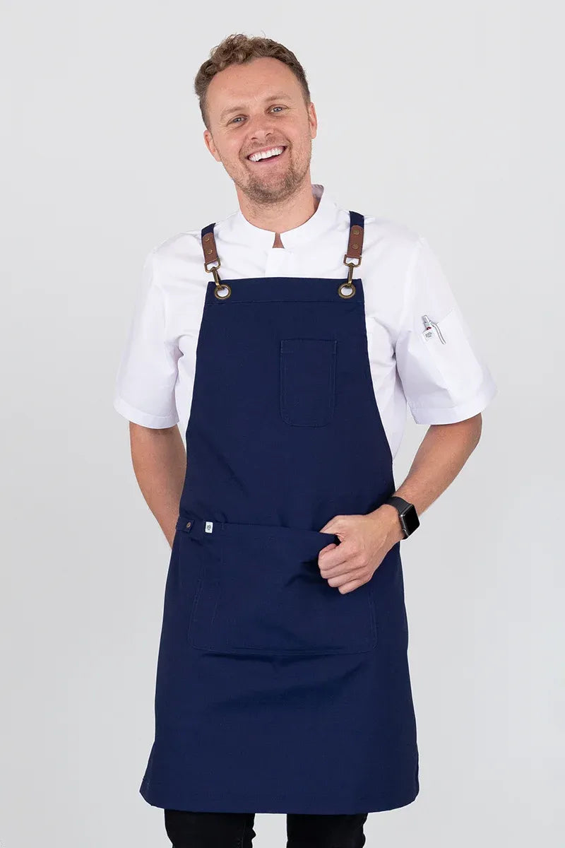 Aussie Chef Luna Navy Aprons