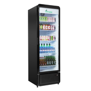 Thermaster SDC-343B 343L Upright Glass Door Beverage Fridge
