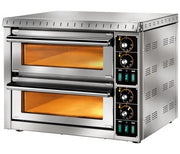 GAM MD Series Compact Double Stone Deck Oven - fits up to 35cm pizza per deck FORMD11MN230 - Hospitality Connect