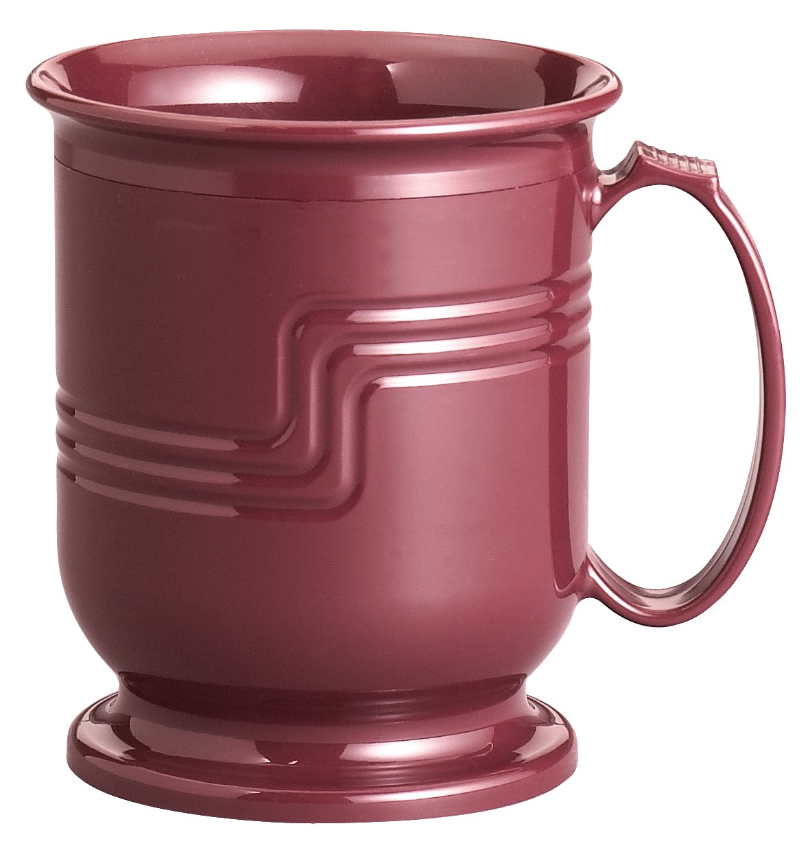 CAMBRO Shoreline Insulated Mug - 8 Oz Cranberry Box of 12