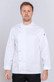 Aussie Chef Tunic White Long Sleeve-L Jacket