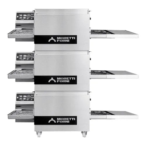Moretti Forni T64 - 3 Chamber Oven w/Support Electric T64E/3 S - Hospitality Connect